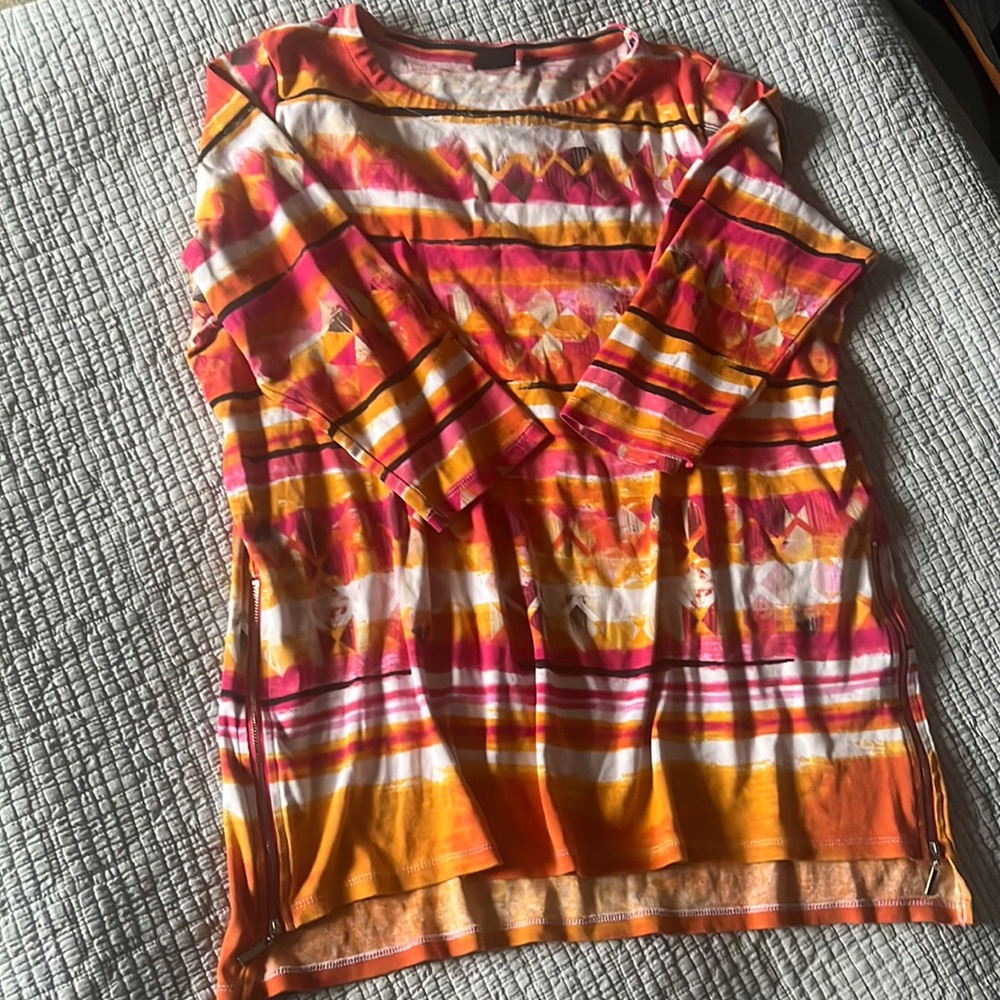 Women’s Rafaella 2X 3/4 sleeve shirt